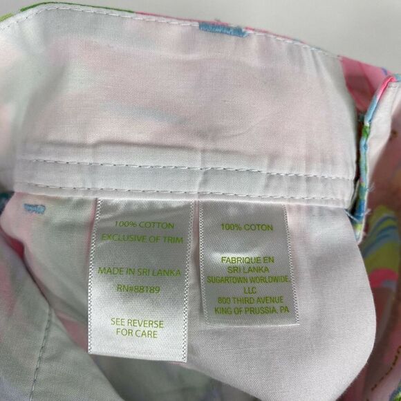 Lilly Pulitzer Callahan Shorts So A Peeling Print - Picture 6 of 7